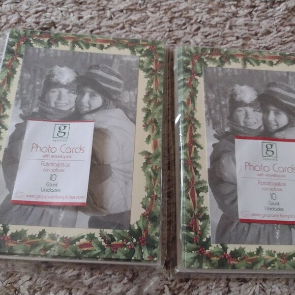 NEW lot of 20 photo xmas cards - Bundle and save! - Picture 1 of 2